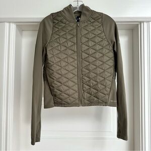 Olive Quilted Women's Jacket